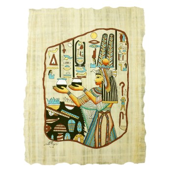 papiro egipcio original de Nefertari